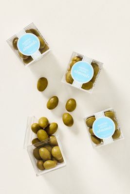 Sugarfina Martini Olive Almonds, Set of 4