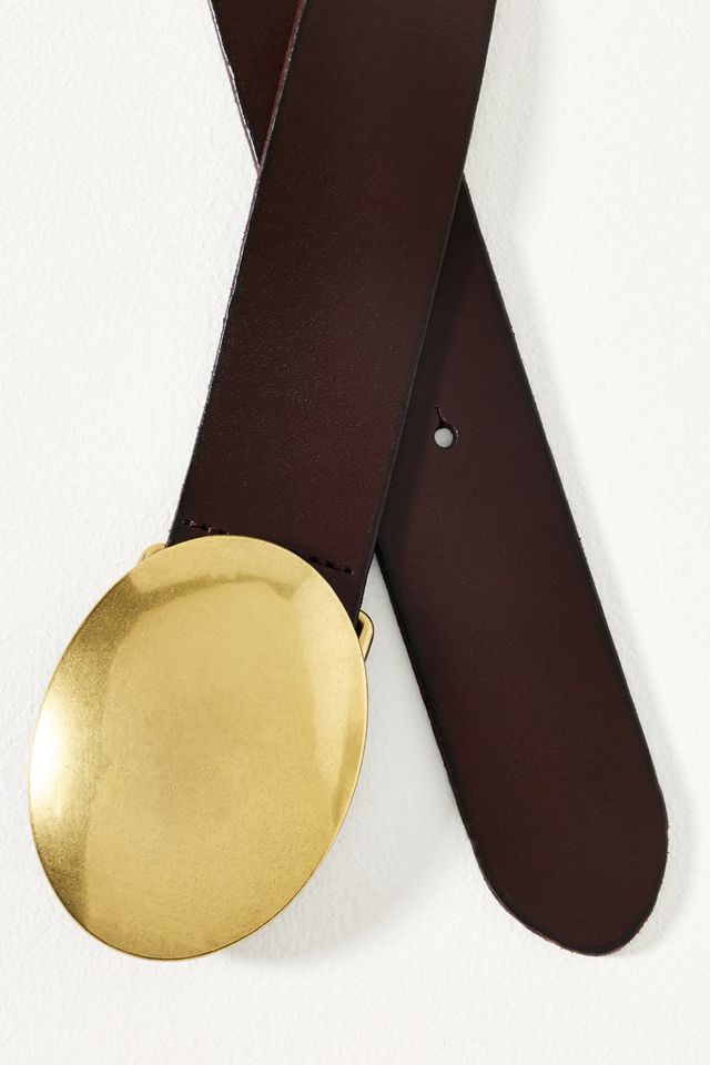 By Anthropologie Oval Plaque Belt #1