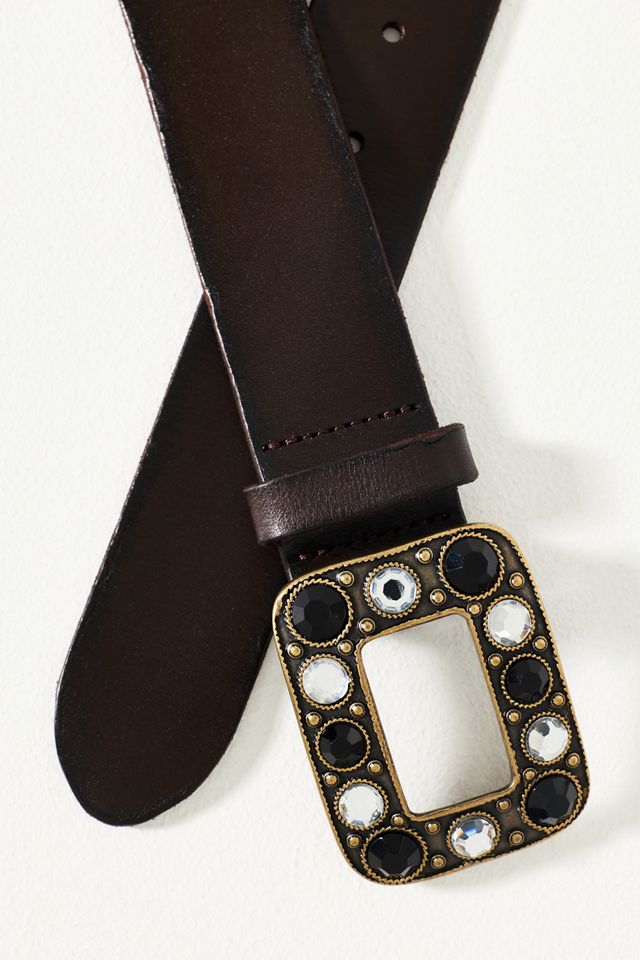 By Anthropologie Embellished Buckle Belt #1