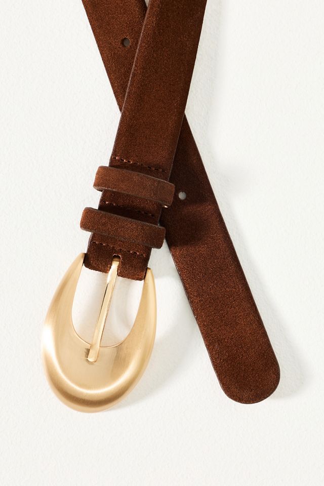 By Anthropologie Hensler Oval Buckle Belt #2