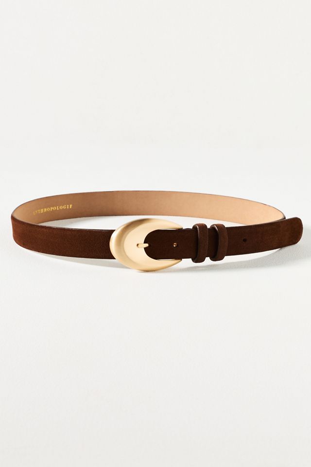 By Anthropologie Hensler Oval Buckle Belt #1