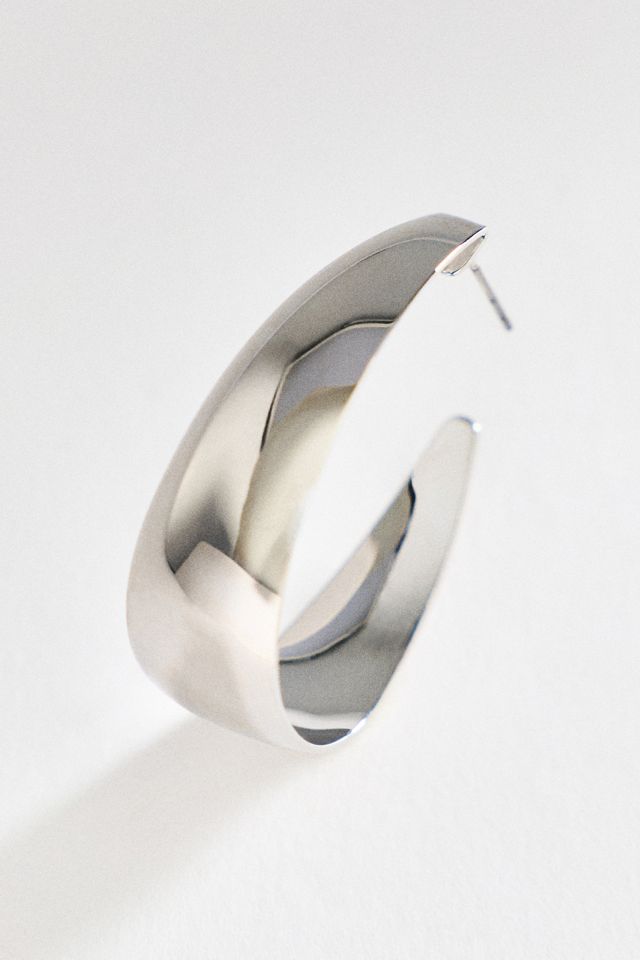 By Anthropologie Chunky Hoop Earrings #1