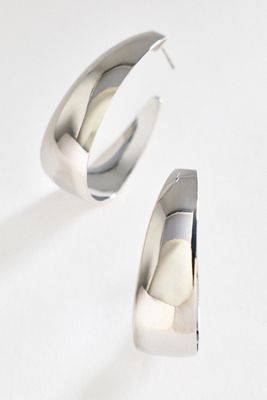 By Anthropologie Chunky Hoop Earrings