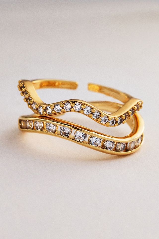 Anello Impilabile Ondulato #1