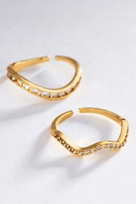 Anillo Apilable Ondulado