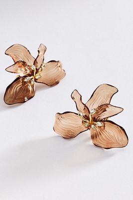 Sculpted Floral Earrings