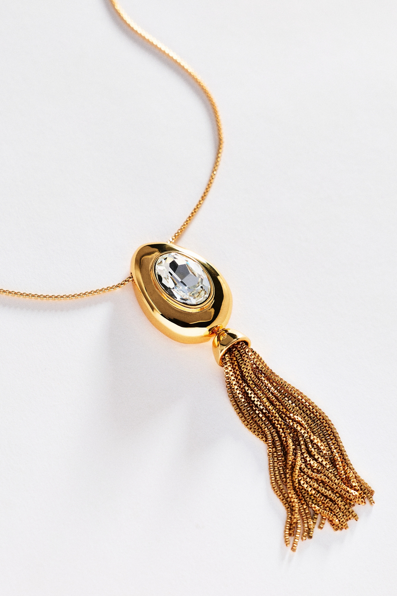 Organic Stone Pendant Necklace