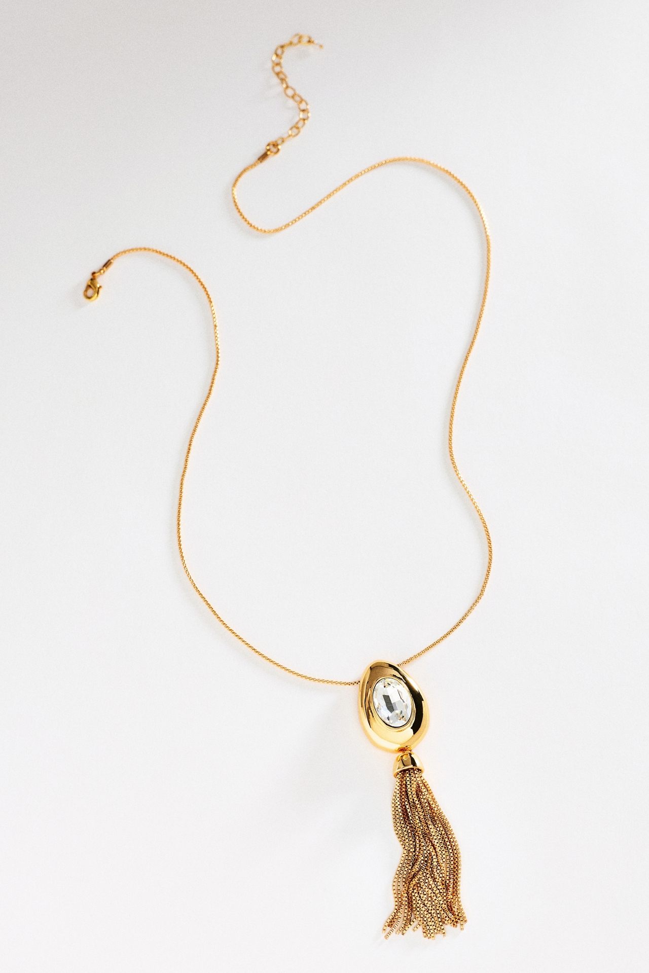Organic Stone Pendant Necklace