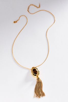Organic Stone Pendant Necklace