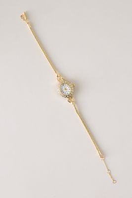 Circle Glitz Wrap Watch