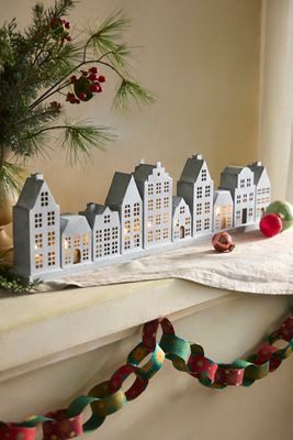 Concordville Village Votive Centerpiece