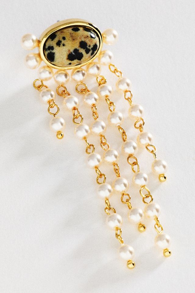 Luv AJ The Palma Pearl Stud Earrings #1