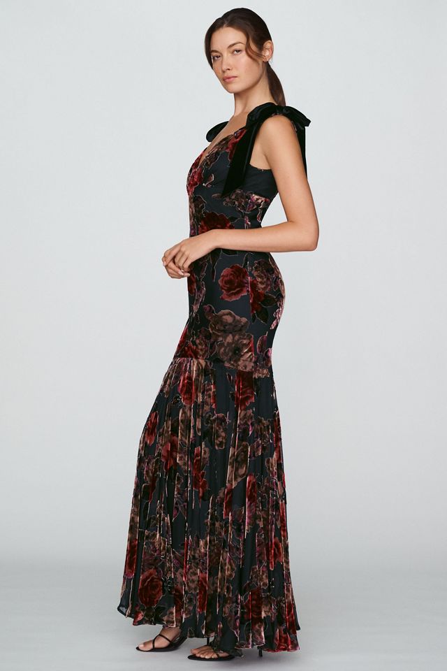Mac Duggal Velvet Mermaid Maxi Dress #3
