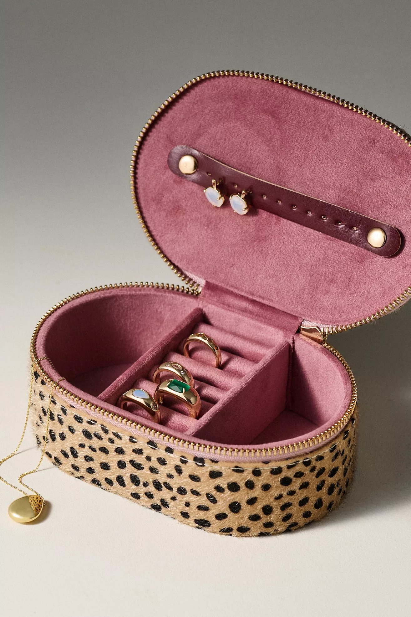 Animal Printed Jewelry Box - thumbnail 4