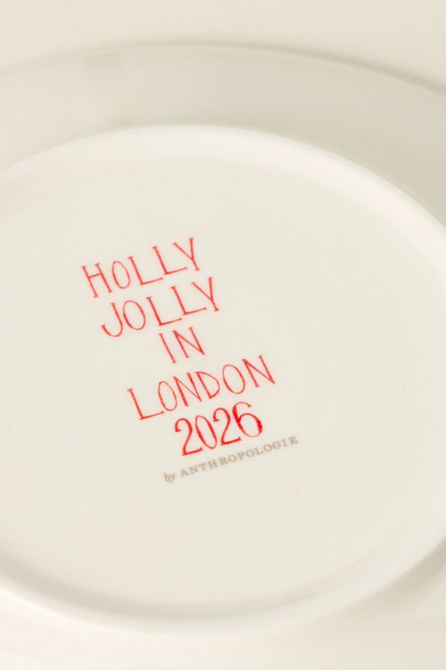 Holiday in the City Stoneware Dessert Plate #3