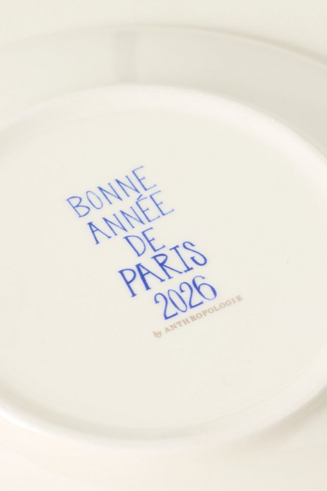 Holiday in the City Stoneware Dessert Plate #3