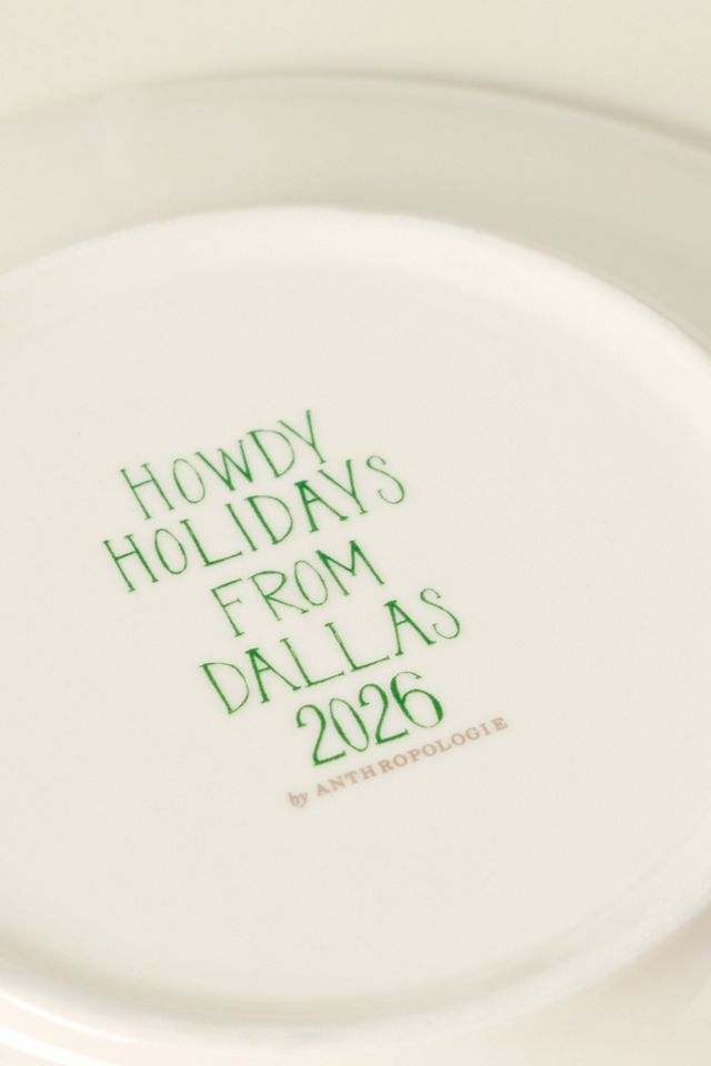 Holiday in the City Stoneware Dessert Plate #3
