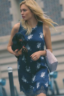 By Anthropologie Suede Mini Satchel