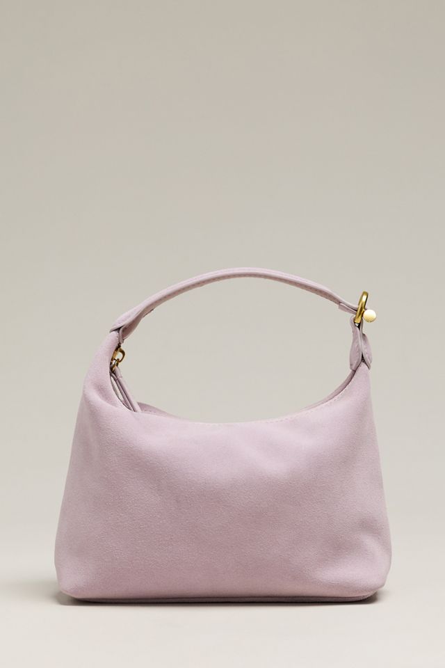 By Anthropologie Suede Mini Satchel #1