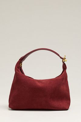 By Anthropologie Suede Mini Satchel