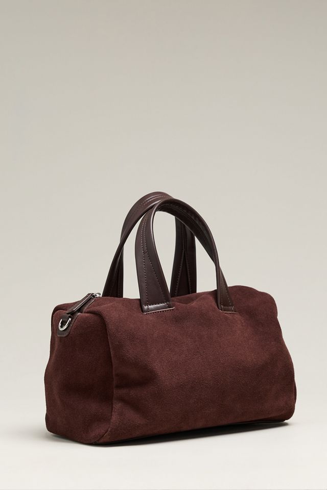 By Anthropologie Suede Bowler Bag #2