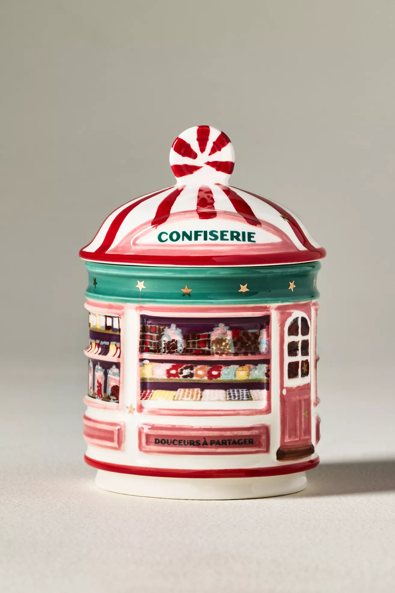 Elise Stoneware Sugar Pot - thumbnail 2