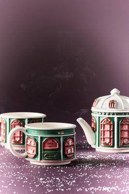 Elise Stoneware Tea For Two Set