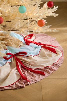 Terrain Draped Cotton Tree Skirt