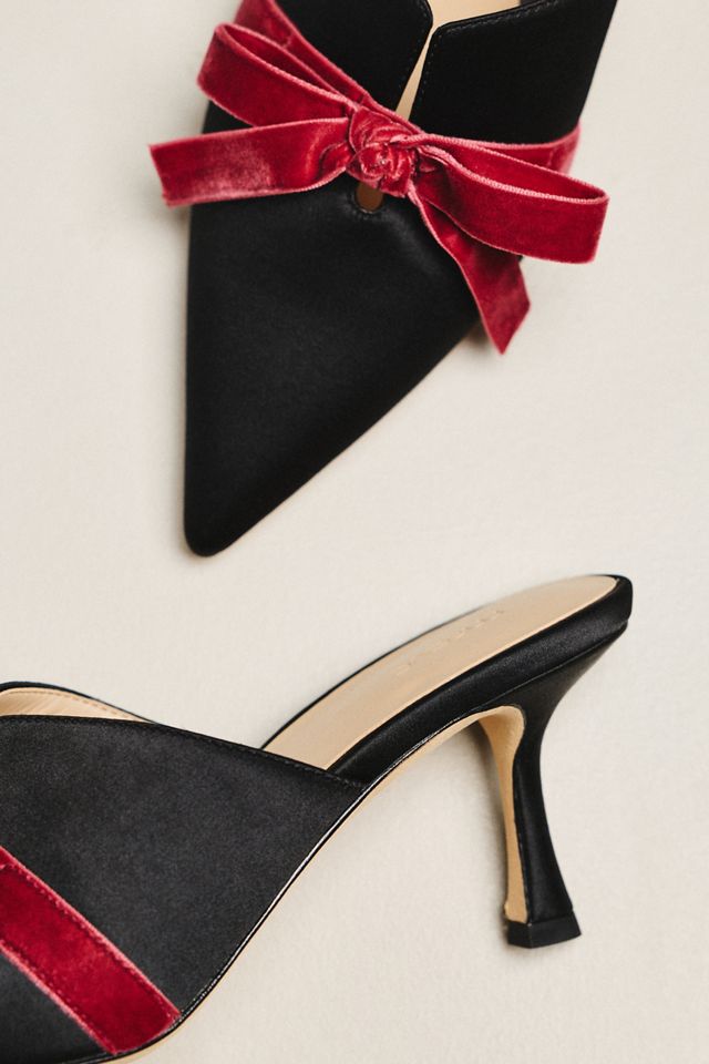 Maeve Bow Mule Heels #2