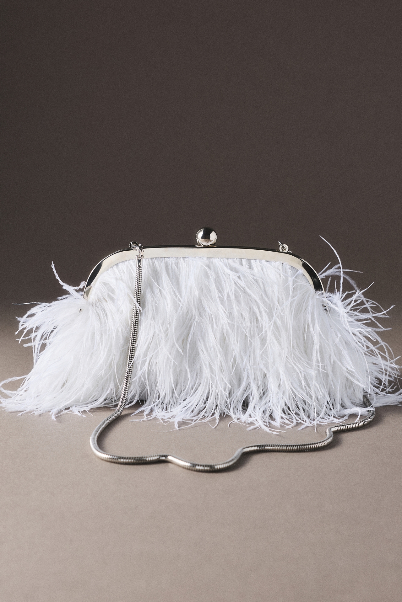By Anthropologie Weddings Feather Frenzy Clutch