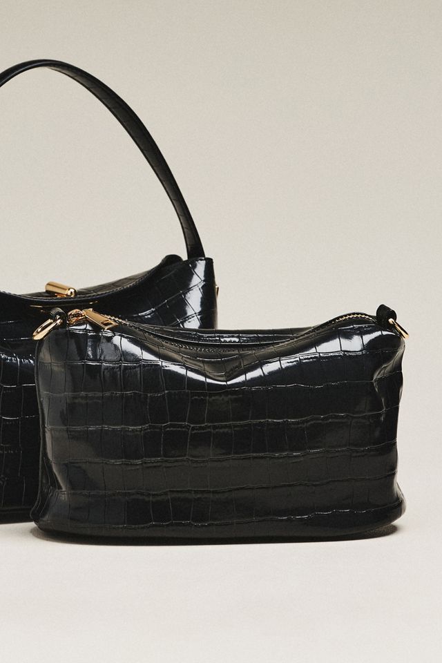 Melie Bianco Lana Croc Crossbody Bag #2