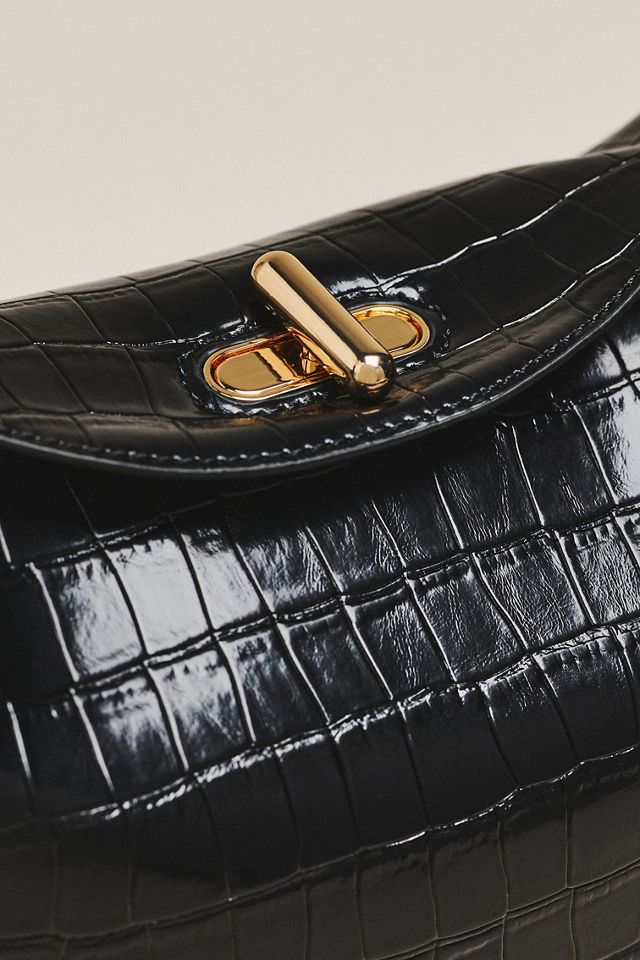 Melie Bianco Lana Croc Crossbody Bag #3