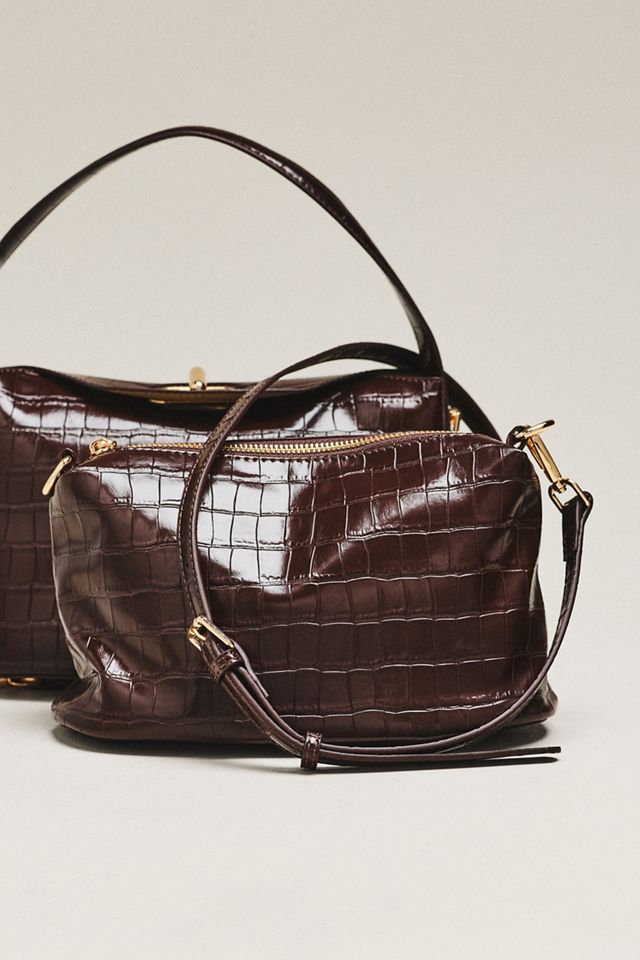 Melie Bianco Lana Croc Crossbody Bag #2