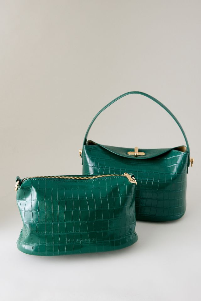 Melie Bianco Lana Croc Crossbody Bag #1