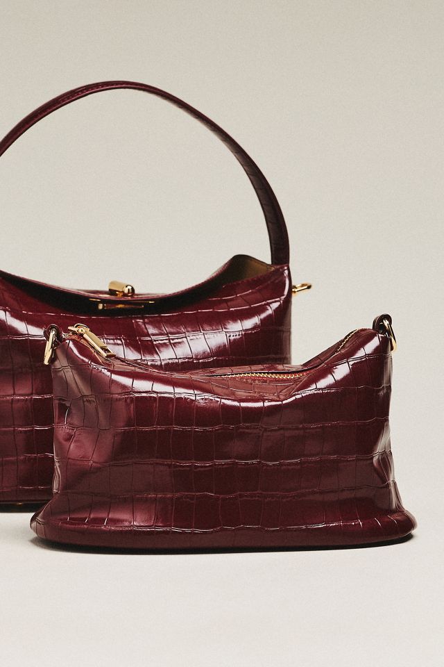 Melie Bianco Lana Croc Crossbody Bag #3