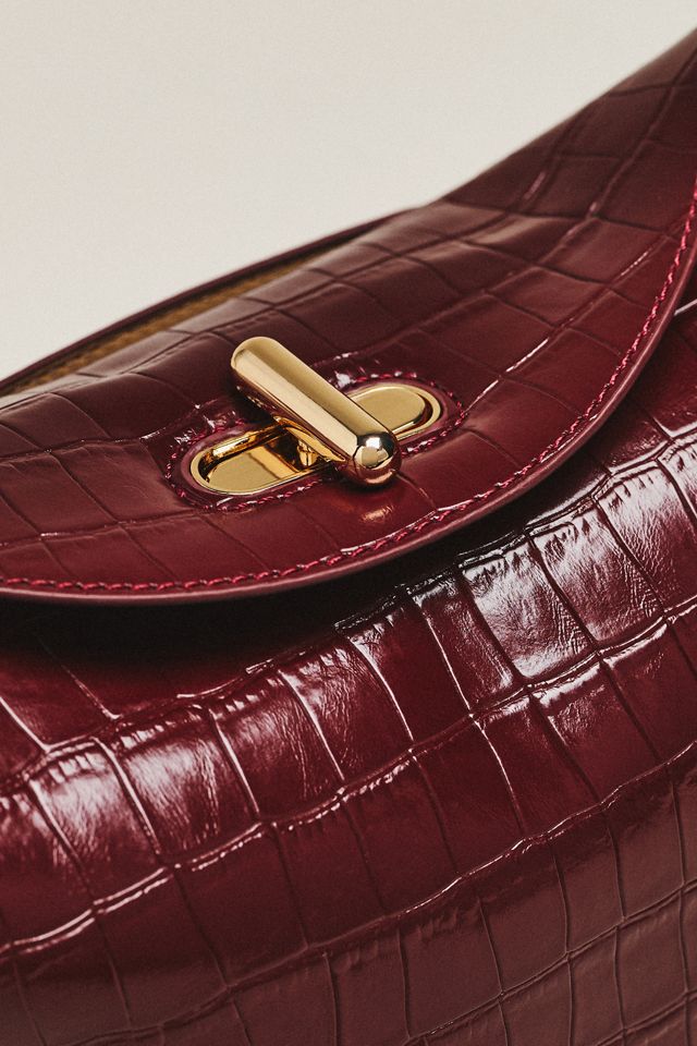 Melie Bianco Lana Croc Crossbody Bag #4