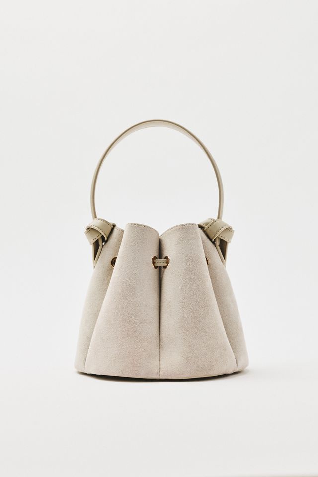 Melie Bianco Laguna Faux Suede Mini Bucket Bag #2
