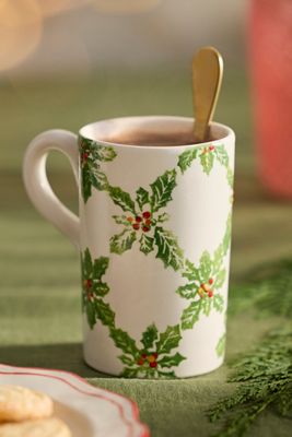 Holly Lattice Mug