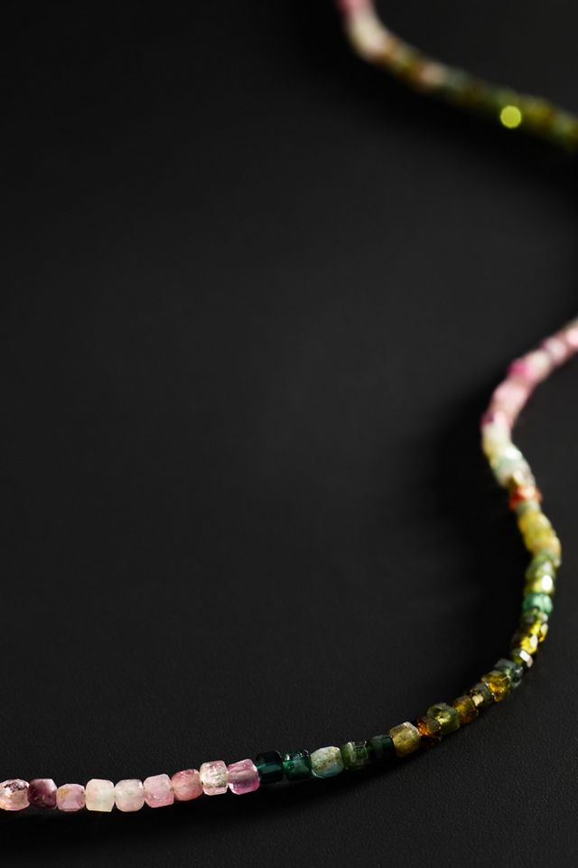 Ana Luisa Tourmaline Beaded Necklace #1