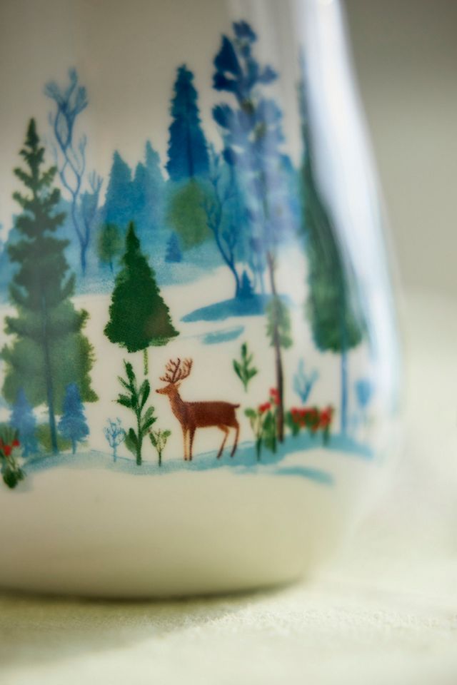Lapland Deer Stoneware Mug #1