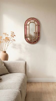 Powered by People Urubamba Oval Mirror