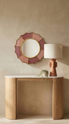 Powered by People Ayacucho Round Mirror