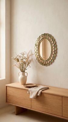 Puno Oval Mirror