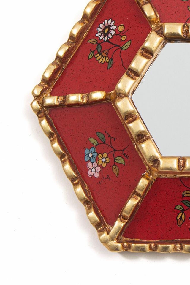 Powered by People Wari Hexagon Petite Mirror #1