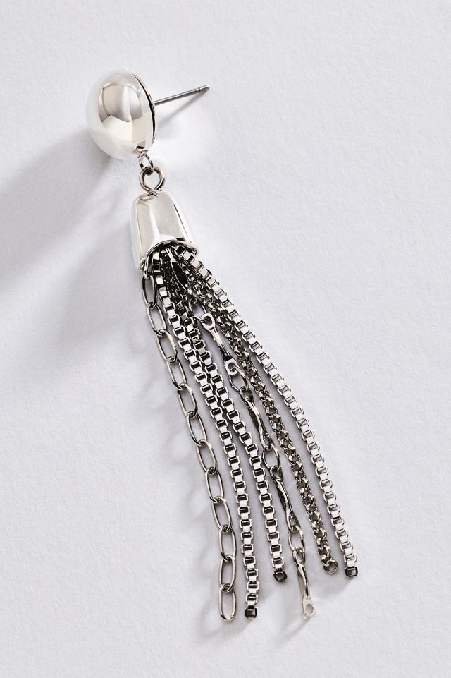 By Anthropologie Fringe Drop Earrings #1