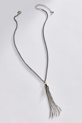By Anthropologie Fringe Pendant Necklace