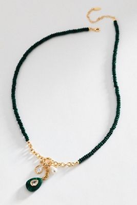 Beaded Charm Necklace
