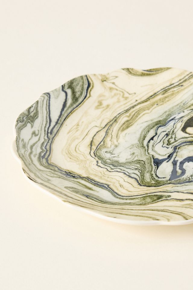Marble Stoneware Dessert Plate #3