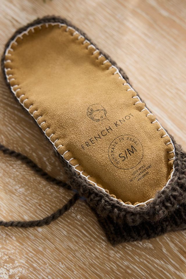 Meadow Knit Slippers #1