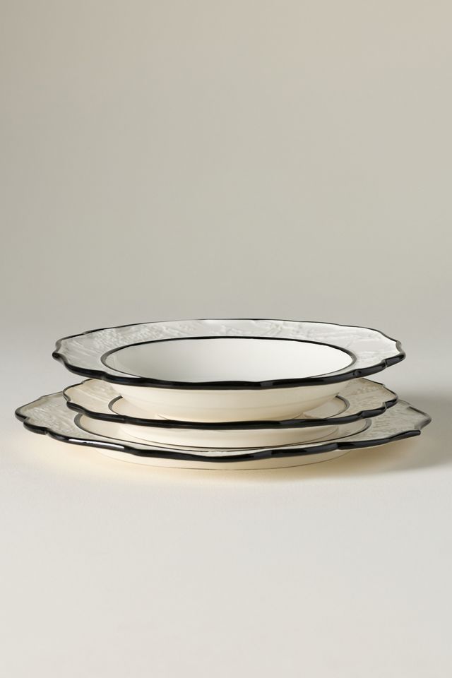 Irma Stoneware Dinner Plates, Set of 4 #1